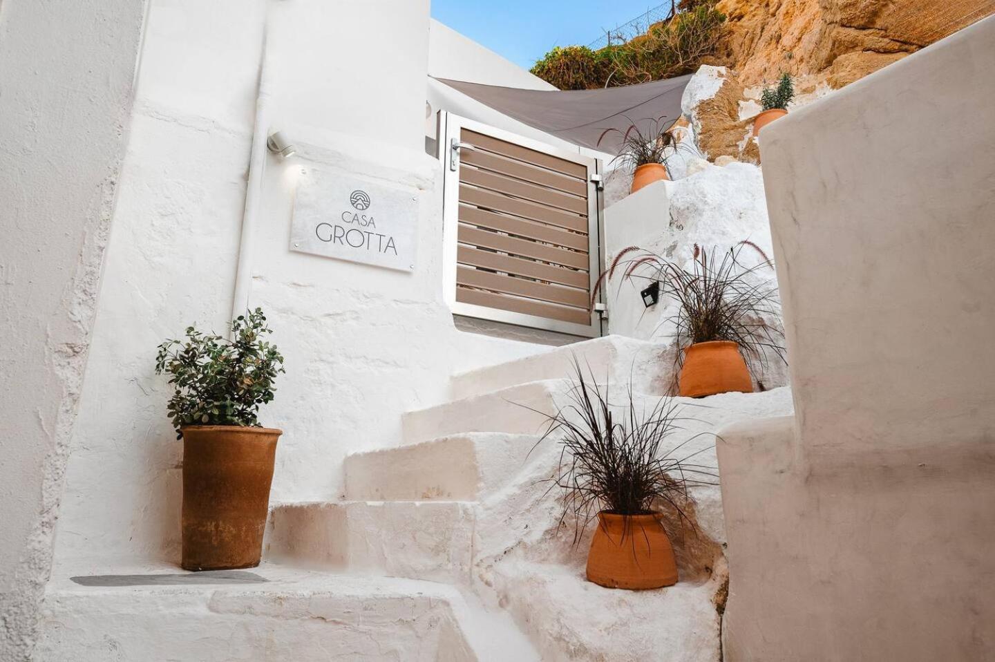 Hotel Casa Grotta With Sea & Cave View Matala Exterior foto